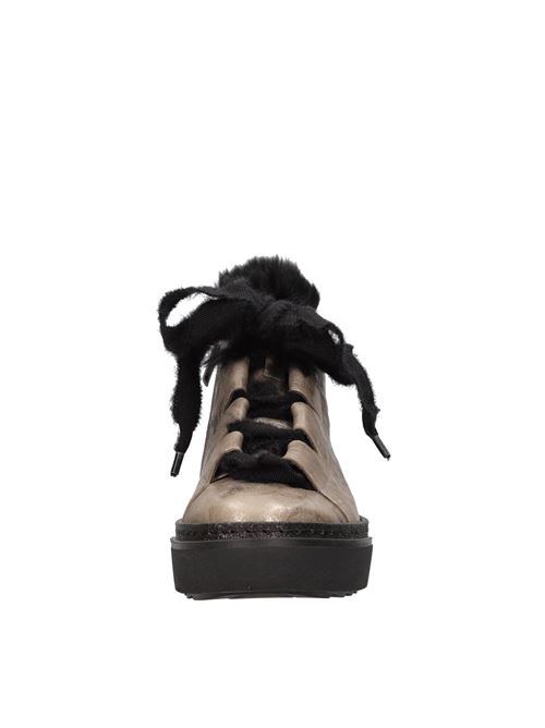 Sneakers alte in pelle HENRY BEGUELIN | SD4016N PELL. METAL WASHPIOMBO